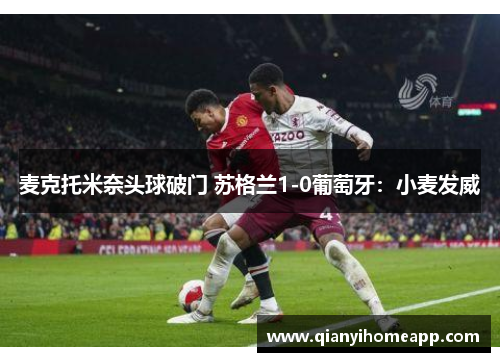 麦克托米奈头球破门 苏格兰1-0葡萄牙：小麦发威