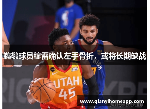 鹈鹕球员穆雷确认左手骨折，或将长期缺战