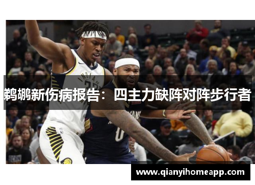 鹈鹕新伤病报告：四主力缺阵对阵步行者